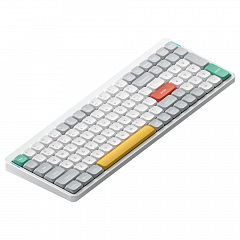 Беспроводная клавиатура Nuphy AIR96 (White), 96 клавиш, RGB подсветка, Brown Switch