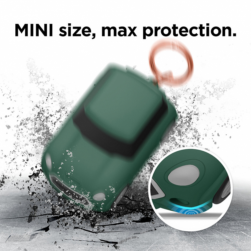 Чехол Elago Mini Car для AirPods зелёный