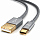 Кабель CSL Primewire USB-C to USB-A Cable (1 метр) серый нейлон (CSL302055)