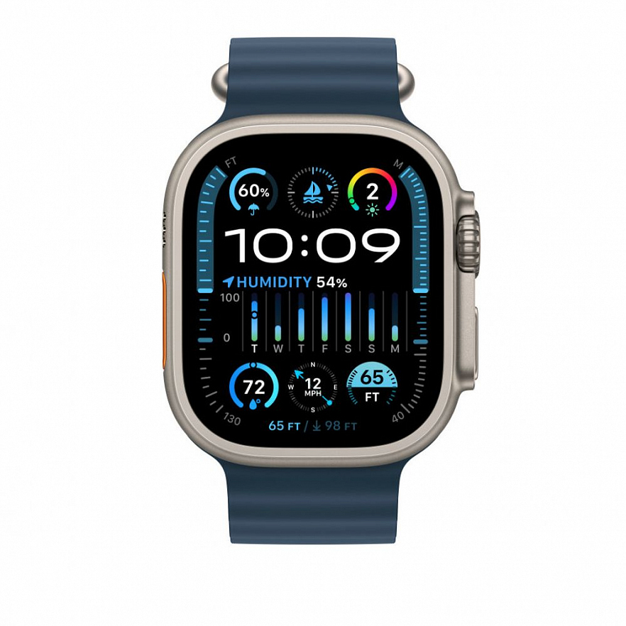 Ремешок Apple Watch Ultra 49mm Blue Ocean Band Синий