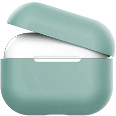 Чехол Royal Double Silicone Case для AirPods Pro зелёный