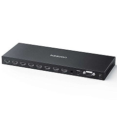 Свитч Ugreen CM289 (70436) 4x4 HDMI Matrix Switch Box чёрный