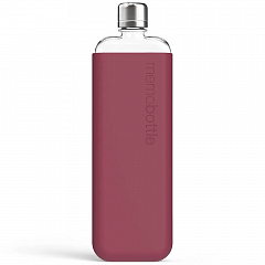 Чехол для бутылки Memobottle Slim бордовый