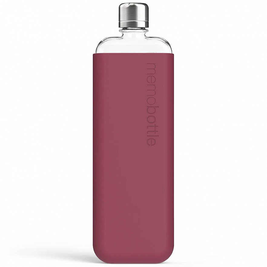 Чехол для бутылки Memobottle Slim бордовый