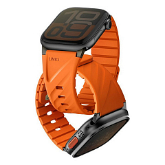 Ремешок Uniq FLUO для Apple Watch 49-40 мм оранжевый