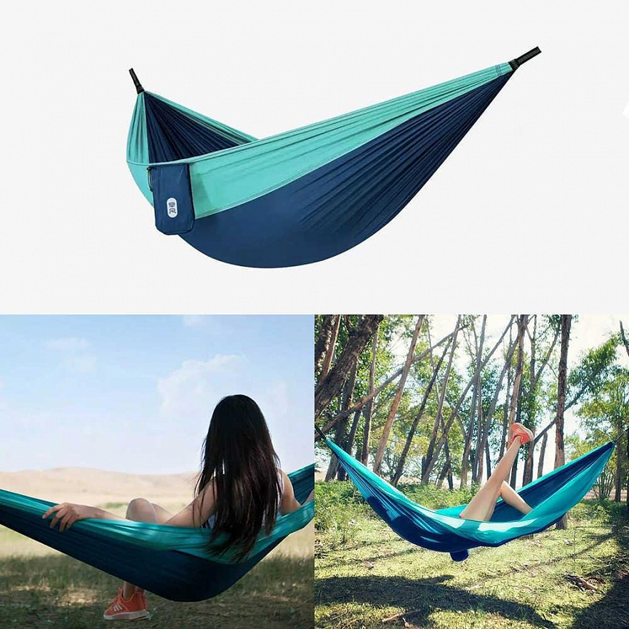 Гамак ZaoFeng Parachute Cloth HW070101 синий / голубой