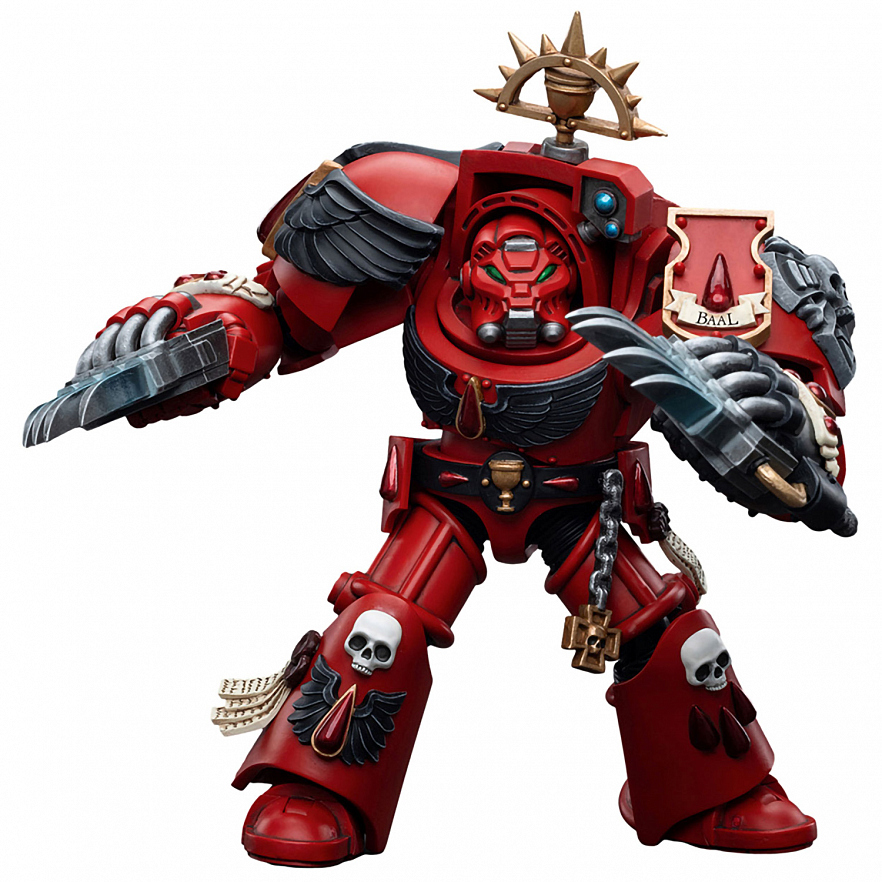 Фигурка Warhammer 40K Blood Angels Assault Terminators Brother Tyborel 1:18