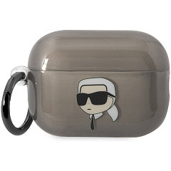 Чехол Lagerfeld для Airpods Pro 2 темный