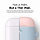 Чехол Elago A2 Wireless Silicone Duo Hang Case для AirPods 2Gn голубой Pastel Blue (белая/розовая крышки)