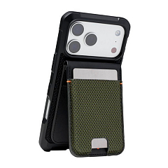 Магнитный картхолдер UAG Kevlar MagSafe Wallet зеленый