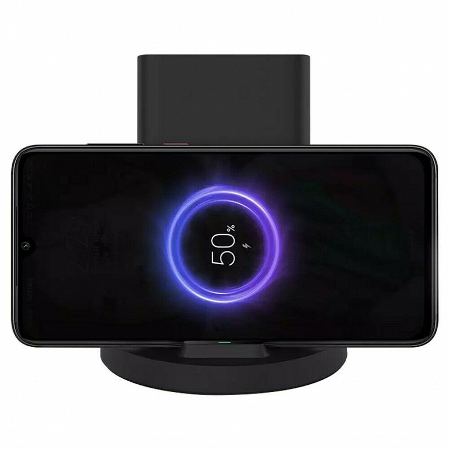 Беспроводное зарядное устройство Xiaomi Mi Vertical Wireless Charger 20W (WPC02ZM)