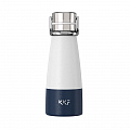 Термобутылка KissKissFish Swag Vacuum Bottle Mini сине-белая
