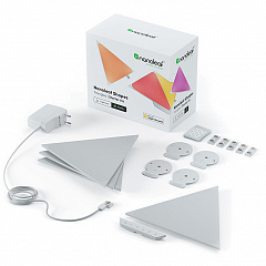 Умная система освещения Nanoleaf Shapes Triangles Starter Kits 4 панели (NL47-2002TW-4PK)