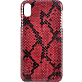 Чехол TORIA Exotic Python Hard Limited Edition для iPhone Xs Max красный (Mystery)