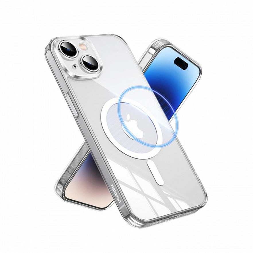 Чехол Ugreen LP725 Protective Magnetic Case для iPhone 15 прозрачный (25396)