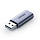 Внешняя звуковая карта UGREEN CM383 (80864) USB 2.0 to 3.5mm Audio Adapter серый