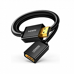 Кабель-удлинитель UGREEN HD107 (10145) HDMI Male - Female в оплетке - 3 м