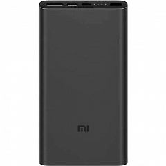 Внешний аккумулятор Xiaomi Mi Power Bank 3 Fast Charge 10000 мАч (18W) чёрный