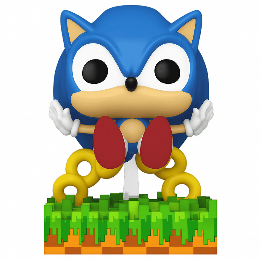 Фигурка Funko POP! Games Sonic the Hedgehog Ring Scatter Sonic (Exc) (918) 71557