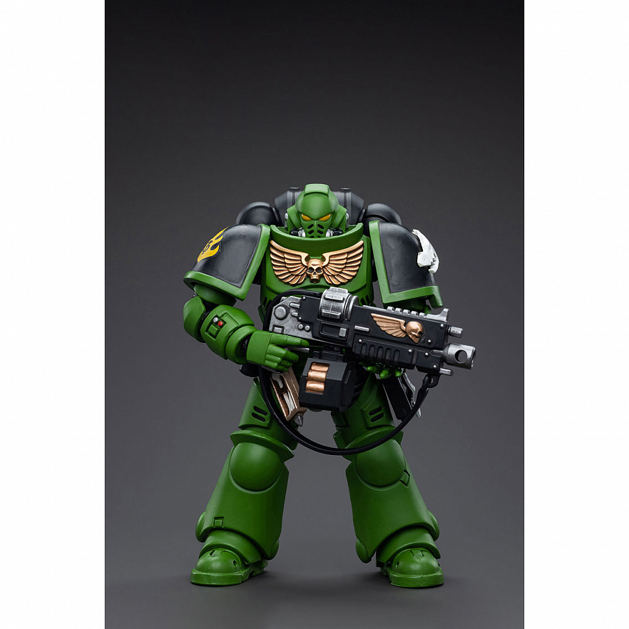 Фигурка Warhammer 40K Salamanders Intercessors Brother Haecule 1:18