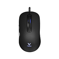 Проводная компьютерная мышь RAPOO V16RGB черная