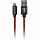Кабель Ferrari Nylon Lightning MFI (1,5 метра) красный