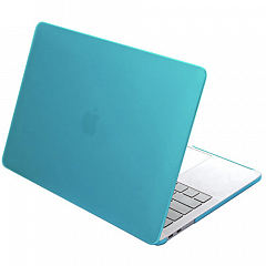 Чехол-накладка Crystal Case для MacBook Pro 16" 2019 пластиковый тиффани