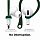 Крепления Elago EarHook для AirPods (все модели) Тёмно-зелёные (Midnight Green)
