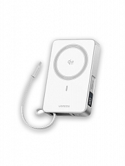 Внешний аккумулятор UGREEN PB773 (95027B) 30W - 10000mAh Qi2.2 (ССС) - белый