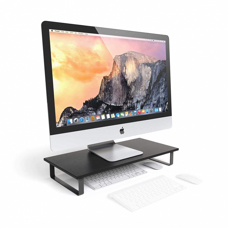 Подставка для ноутбука / монитора Satechi Classic Monitor Stand чёрная (ST-CMSK)