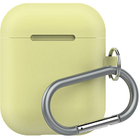 Чехол LAB.C Silicone Capsule 2in1 для Airpods лимонный Lemon