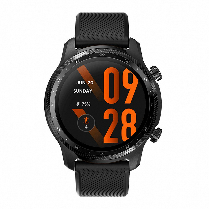 Умные часы Mobvoi TicWatch Pro 3 Ultra GPS чёрные