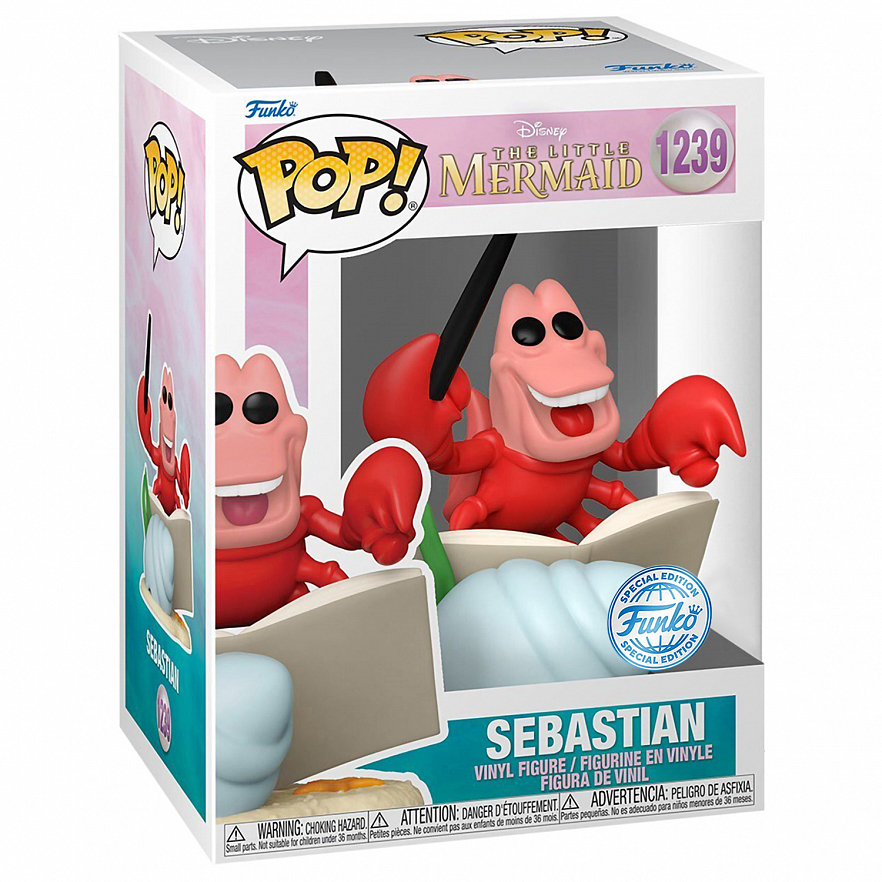 Коллекционная фигурка Funko POP! Disney Little Mermaid Sebastian (Exc) (1239) 66828
