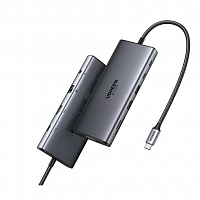 Конвертер UGREEN CM639 (45520) 11-в-1 Gigabit LAN