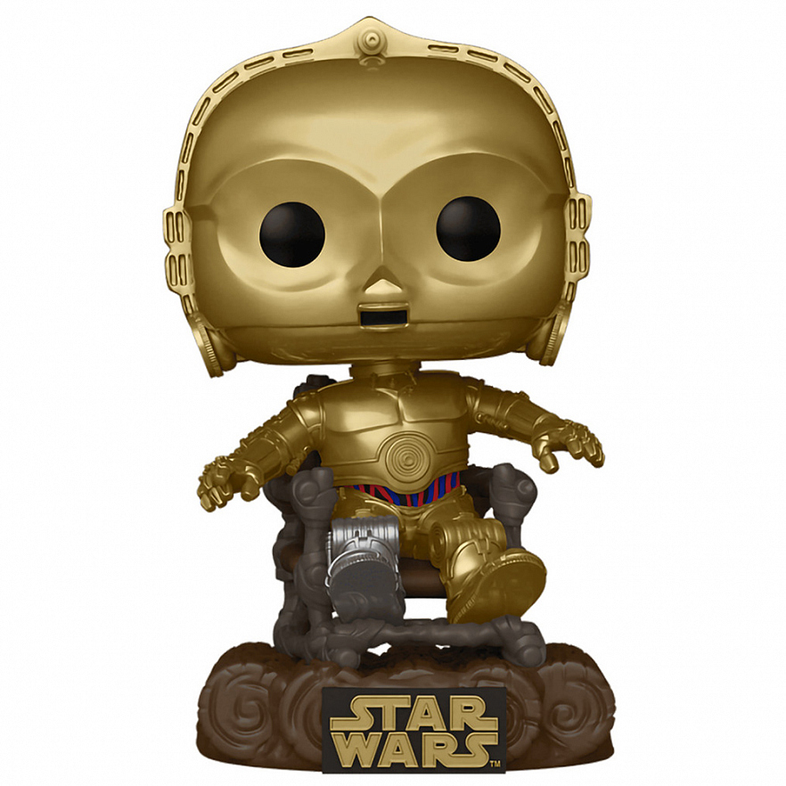 Фигурка Funko POP! Bobble Star Wars Ep 6 RotJ 40th C-3PO in chair (609) 70744