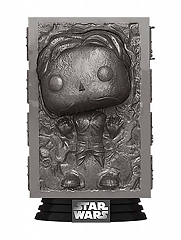 Фигурка Funko POP! Bobble Star Wars Ep 5 ESB 40th Han Solo (Carbonite) (364)