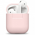 Чехол Elago Silicone Case для AirPods розовый