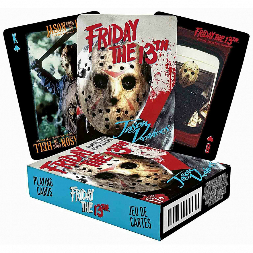 Игральные карты AQUARIUS Friday the 13th Playing Cards Пятница 13-е