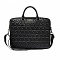 Сумка Guess Quilted Bag Black для ноутбуков 15" чёрная (GUCB15QLBK)