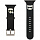 Ремешок Lagerfeld Silicone Karl and Choupette heads для Apple Watch 41/40/38 мм чёрный