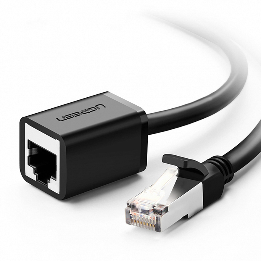 Кабель-удлинитель Ugreen NW112 Ethernet RJ45  - 1 м