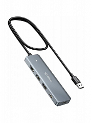 Хаб UGREEN порты - USB-A 3.0 / USB-C 3.0 c портом питания