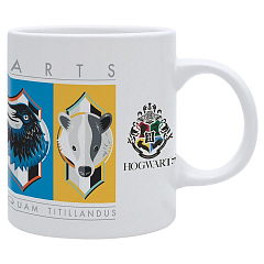 Кружка ABYstyle: Harry Potter House Crests Simple x2 320 мл (MG3131)