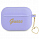 Чехол CG Mobile Guess Silicone Script Logo Heart Charm для AirPods Pro 2 (2022) фиолетовый