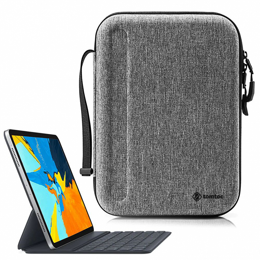 Чехол-органайзер Tomtoc Smart Tablet Padfolio для планшетов 9.7-11" серый (A06-002G)