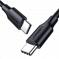 Кабель Ugreen US286 Type-C to Type-C Cable (1 метр) чёрный (50997)