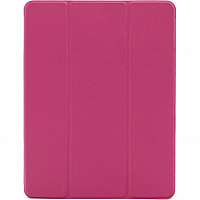 Чехол Guardi Leather Series (pen slot) для iPad Pro 12.9" (2020) малиновый (Rose Red)