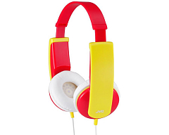 Детские проводные наушники JVC KIDS фиолетовый/зеленый (HA-KD5-R-EF)