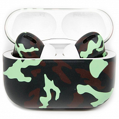 Беспроводные наушники Apple AirPods Pro Custom Edition хаки бордо матовые