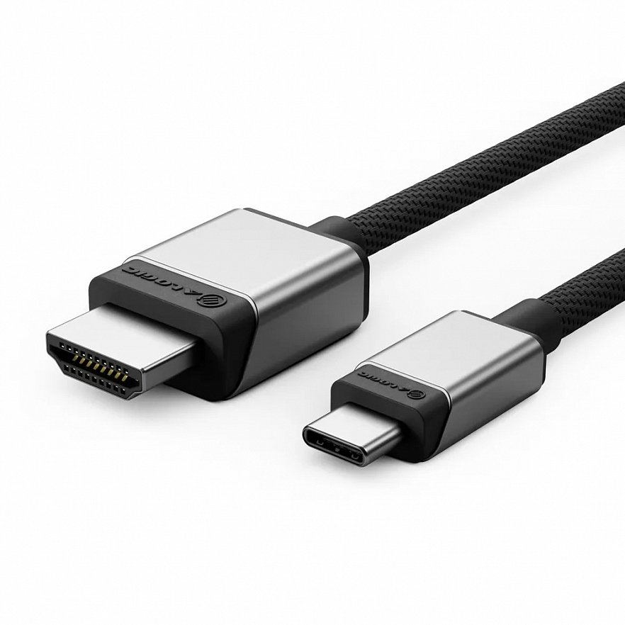 Гибридный кабель-адаптер Alogic Ultra Series (2 метра) USB-C — HDMI 4K PD 100W чёрный